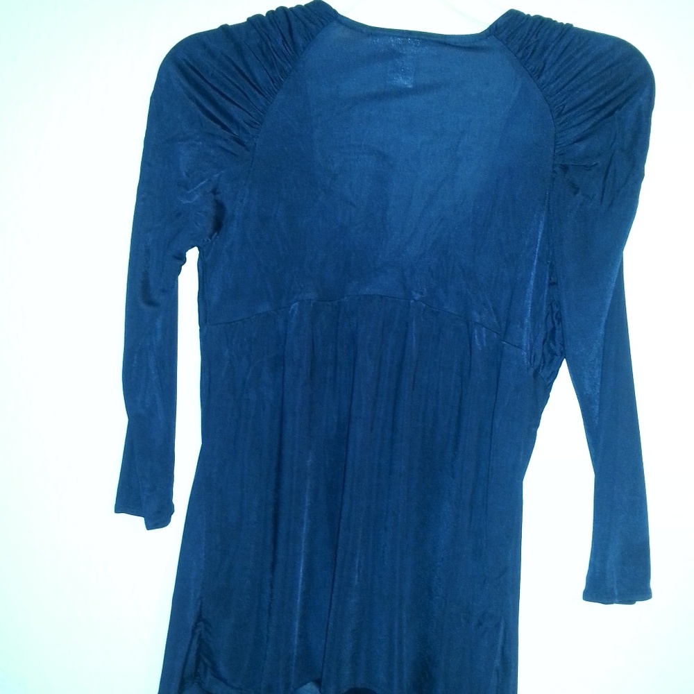 WD-NY maternity blouse elastic on top and shoulder - Picture 2 of 8